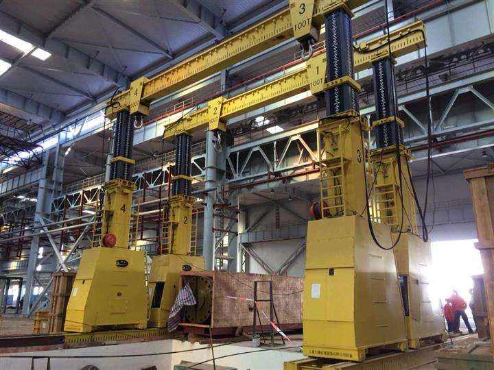 如何用液壓龍門吊完成重型機械搬運及定位安裝？